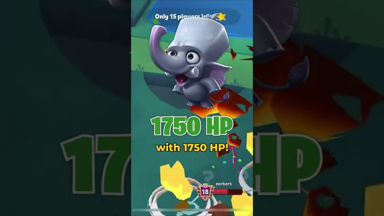 WHO IS THE CHARACTER WITH THE HIGHEST HP IN ZOOBA? - #shorts