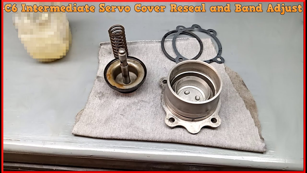 Replacing the C6 servo cover gasket and adjusting the intermediate band and Servo-Rick's Shop
