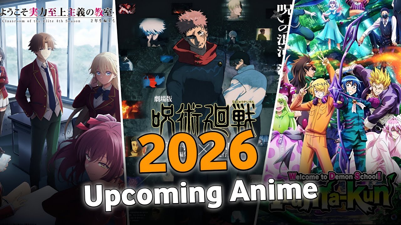 Upcoming Anime In 2026 #newanimeinhindi #newanime #animeinhindi 
