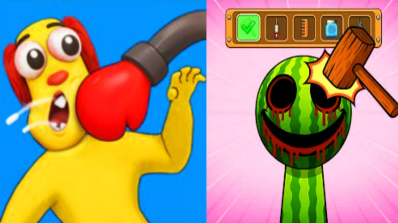 Annoying Uncle Punchy game Vs Spranky Transformer New Update All Levels Gameplay Android Ios 
