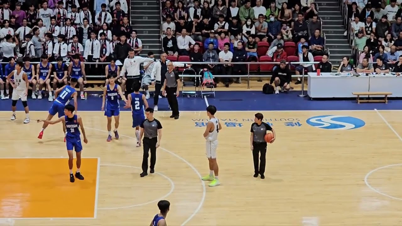 學界籃球(九龍區)D1決賽  YWC vs DBS 加時賽 精華
