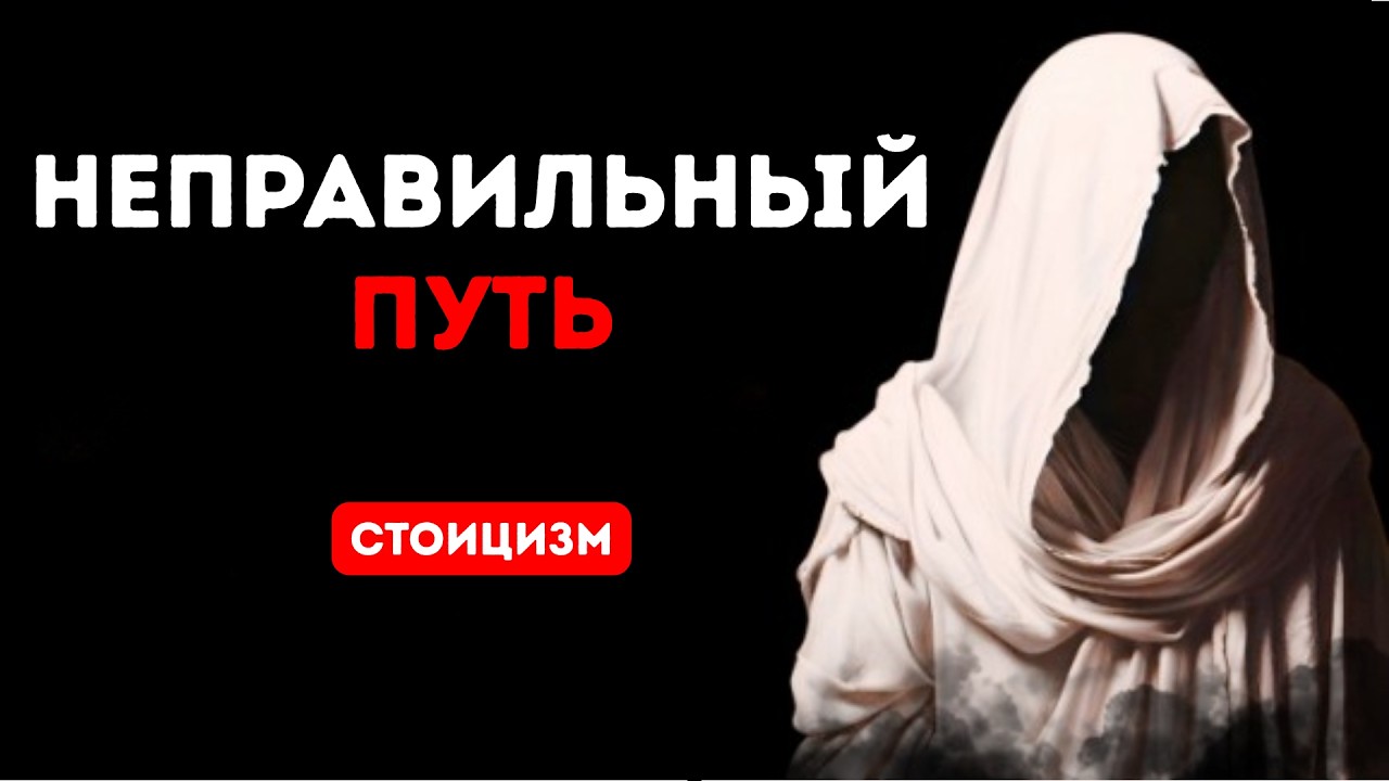 Вы пытаетесь самосовершенствоваться неправильным путем | Стоицизм