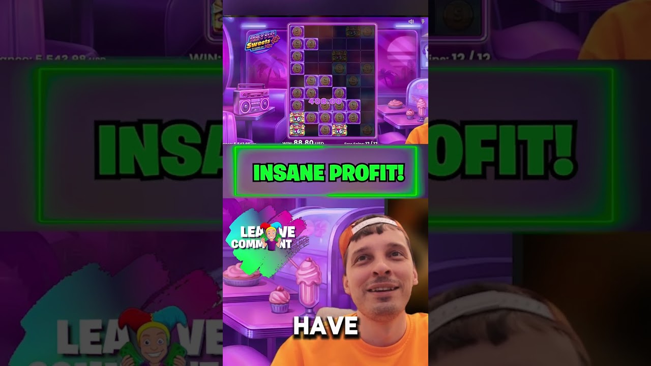 INSANE WIN on RETRO SWEETS!