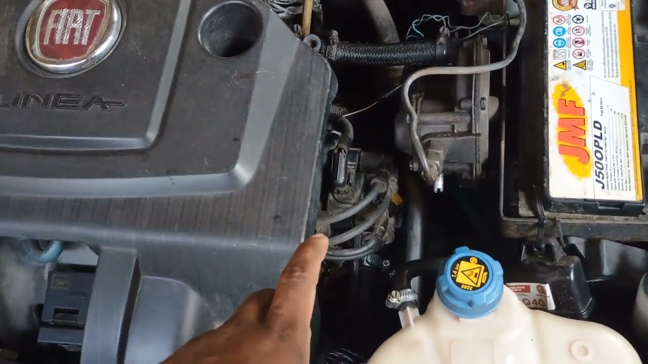 Troca da válvula termostática Fiat linea