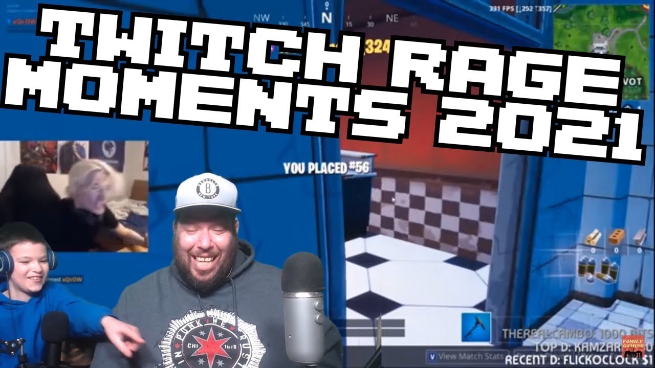 TWITCH RAGE MOMENTS REACTION 2021 | BREAKING STUFF COMPILATION