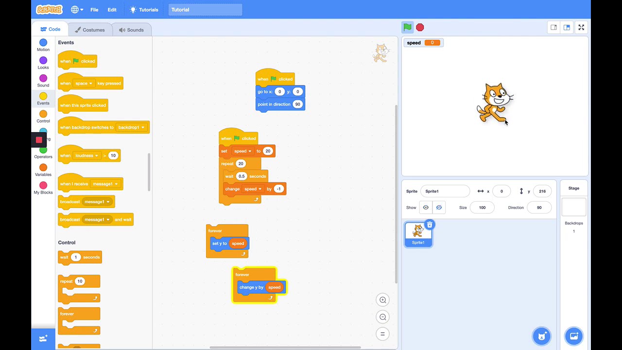 Scratch Explained: Motion Blocks!