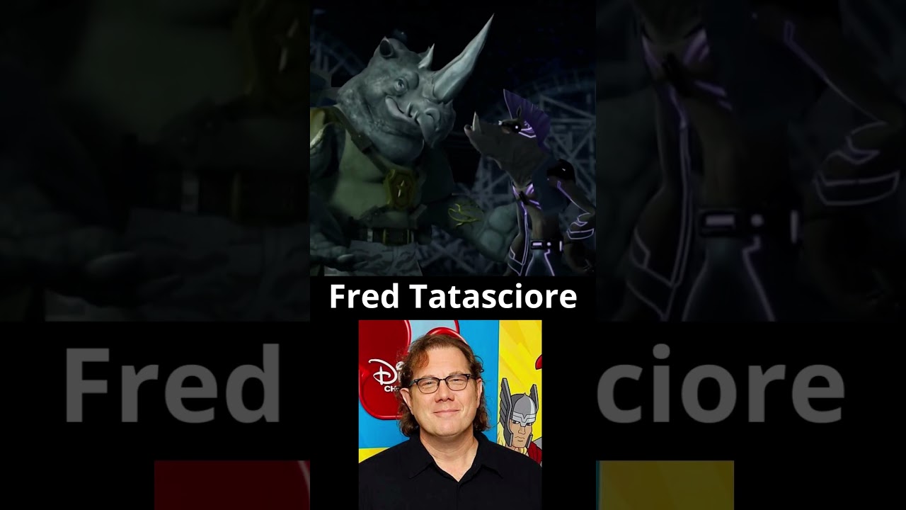 Comparing The Voices - Rocksteady TMNT #tmnt #tmnt1987  #tmnt2012