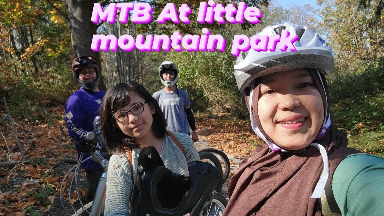 MTB fun at little mountain park,Mount Vernon Washington USA.
