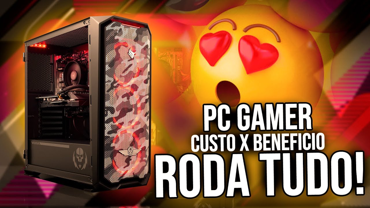 PC Gamer Custo x Beneficio para rodar TUDO em 2020 | GTA V, CS:GO, Forza...