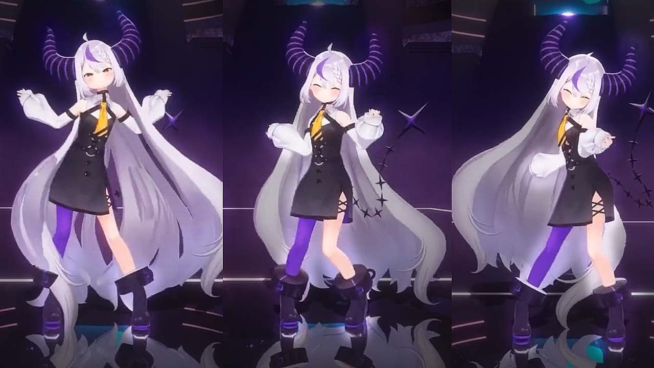 Laplus Wiggles While Trying To Sing English Lyrics Is Too Cute【Hololive】