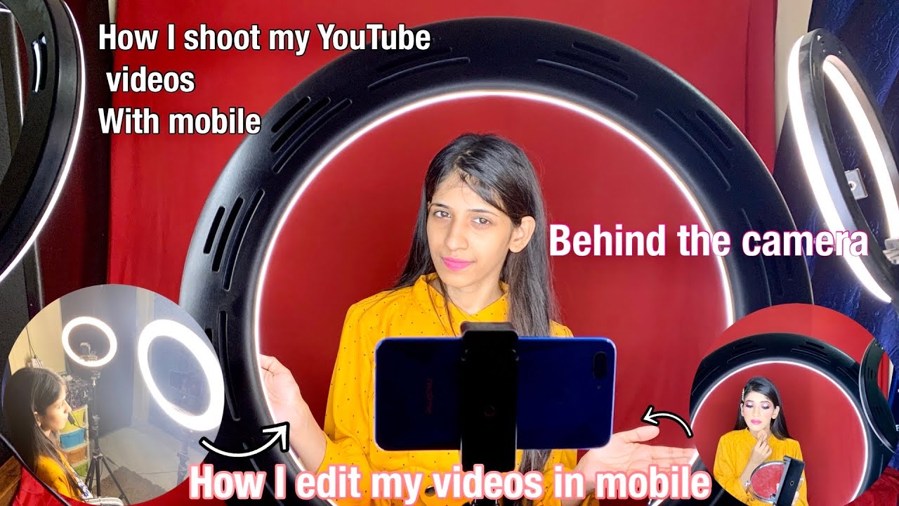 How I shoot and edit my YouTube videos with mobile /small tips for new YouTuber /shrutimakeover