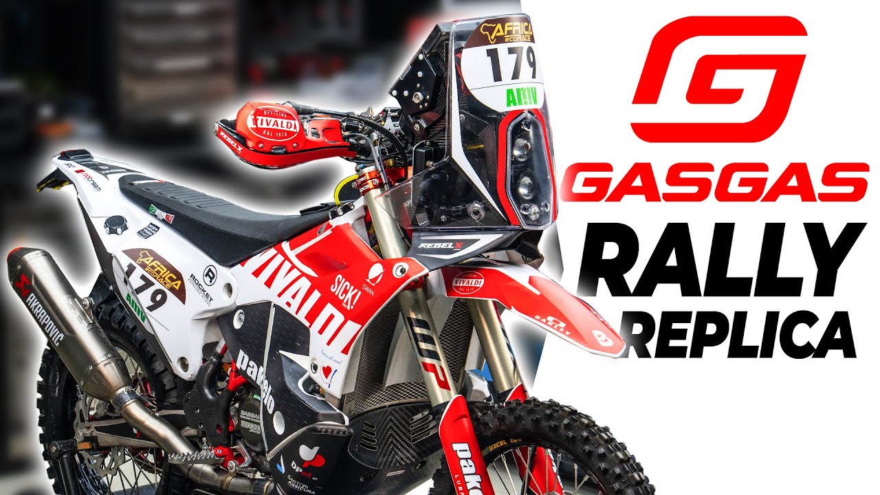Модификация RALLY REPLICA 450cc для гонок в Африке