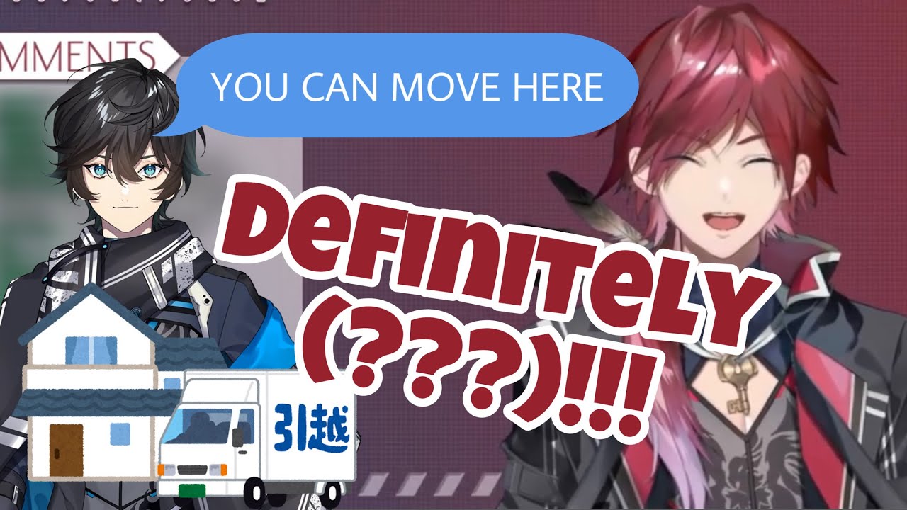 Lauren wants to move... near Axia's home? (Nijisanji / Lauren Iroas / Axia Krone / eng sub)