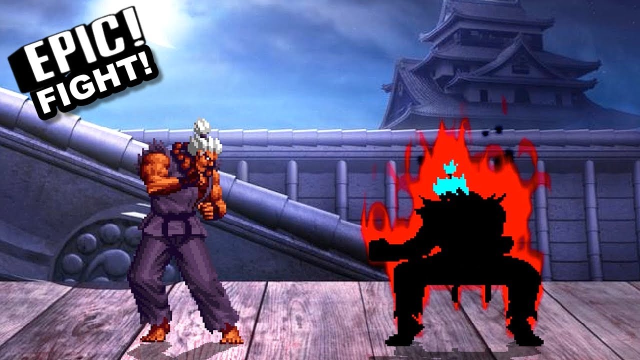 SHIN AKUMA Vs SHIN ONI - HIGH LEVEL INSANE EPIC FIGHT!