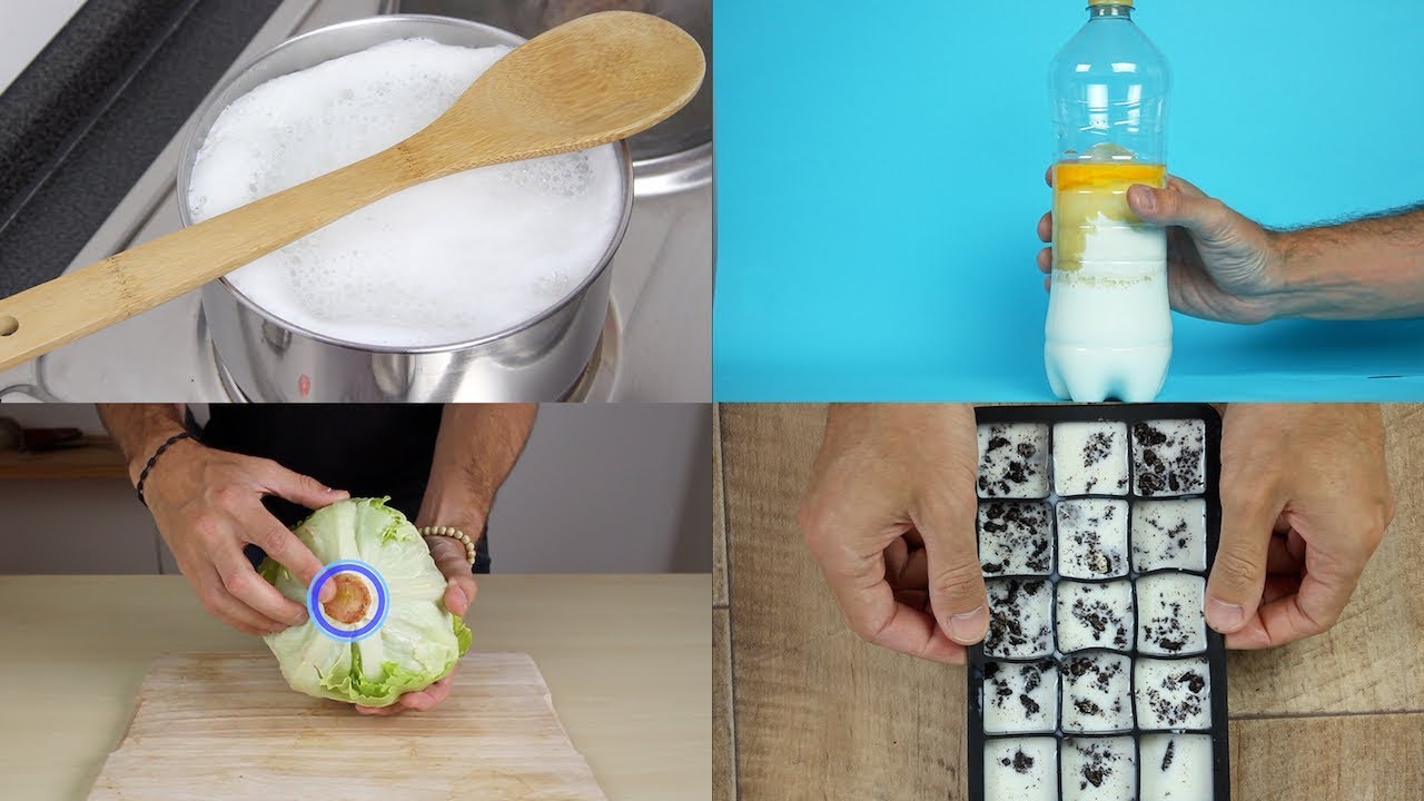6 food hacks that will change the way you work in the kitchen