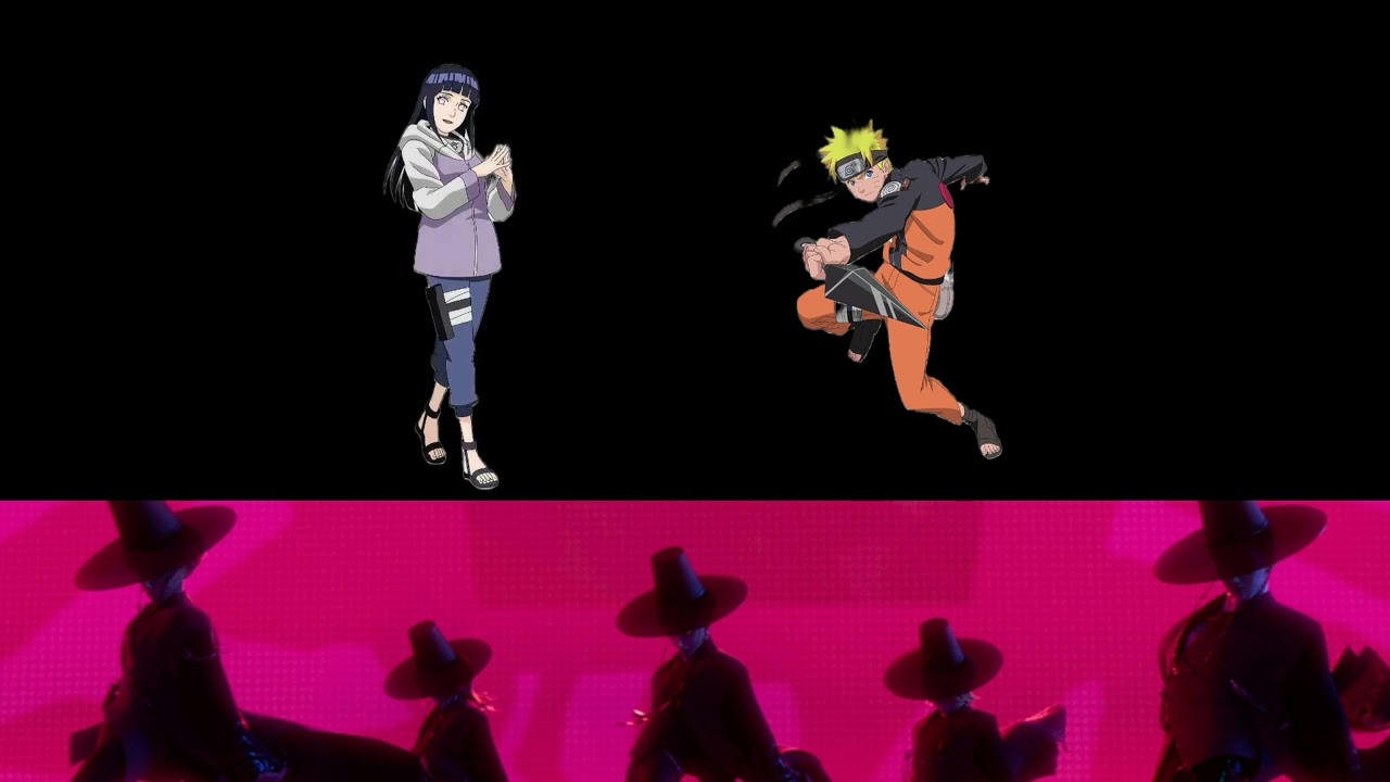 Hinata and Naruto singing Your Idol || K pop demon hunter