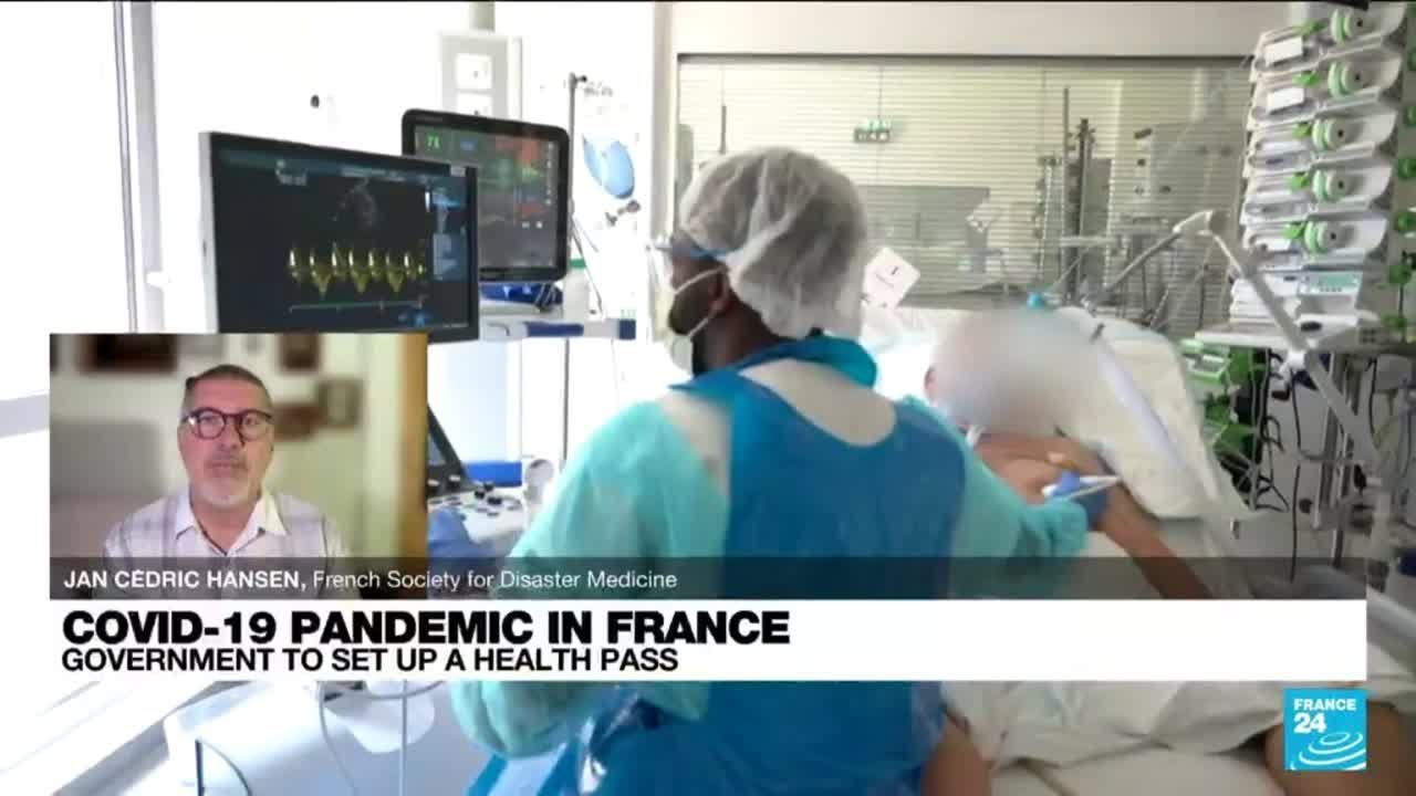 French government to set up a health pass &bull; FRANCE 24 English
