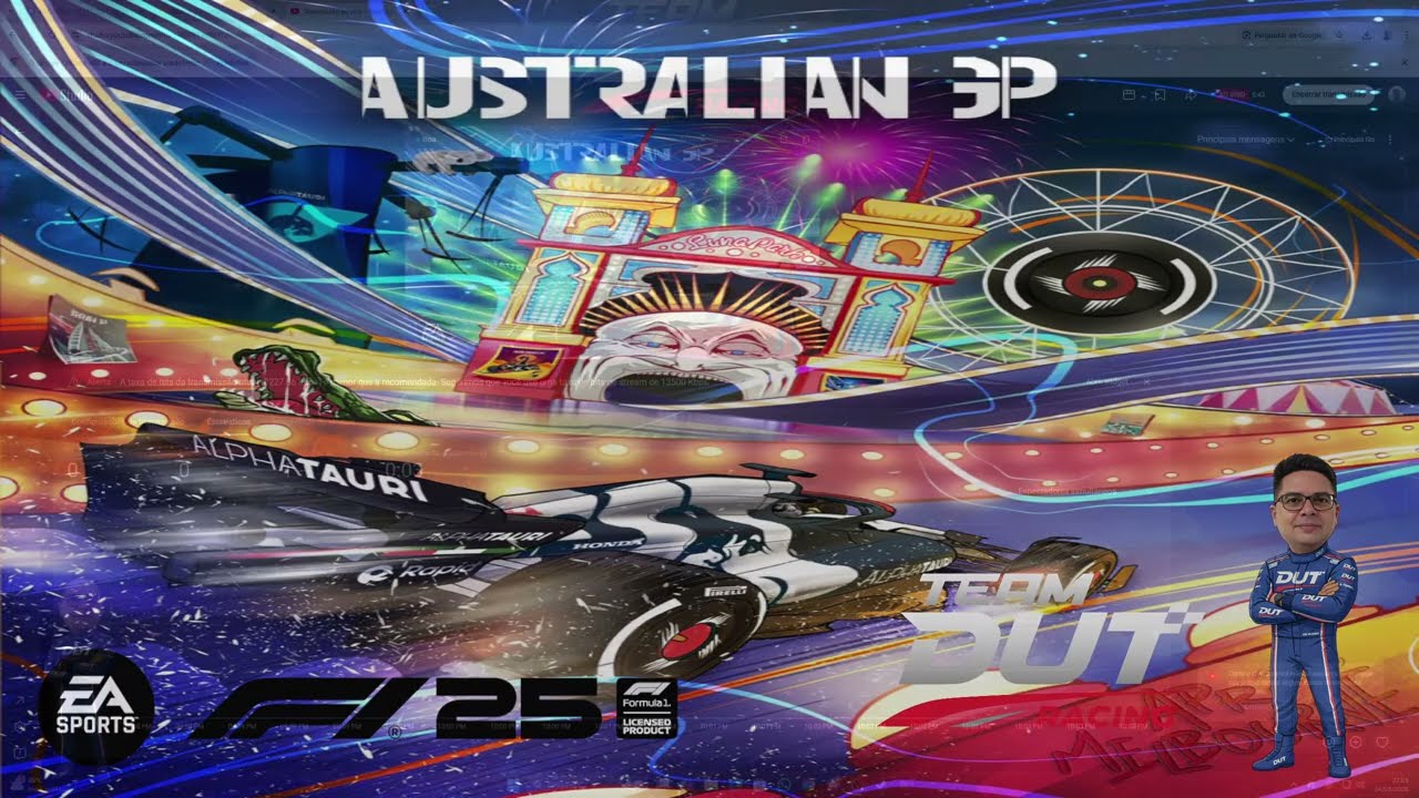DUT LYDIO 78 ( F1 25) LIGA STOPANDGO CAT F2 GP D AUSTRLIA DDES REALISTA