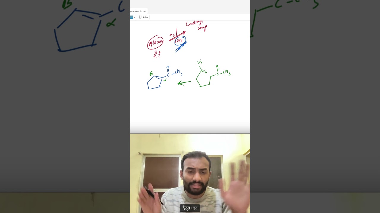 JEE main pyq 2025 aman wants to synthesis x he started with cycloalkenes