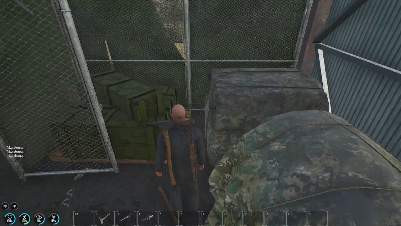 SCUM V 1.2 : ฟามล๊อกในโรงหุ่นยนต์ ( ค่อยใส่ปก )