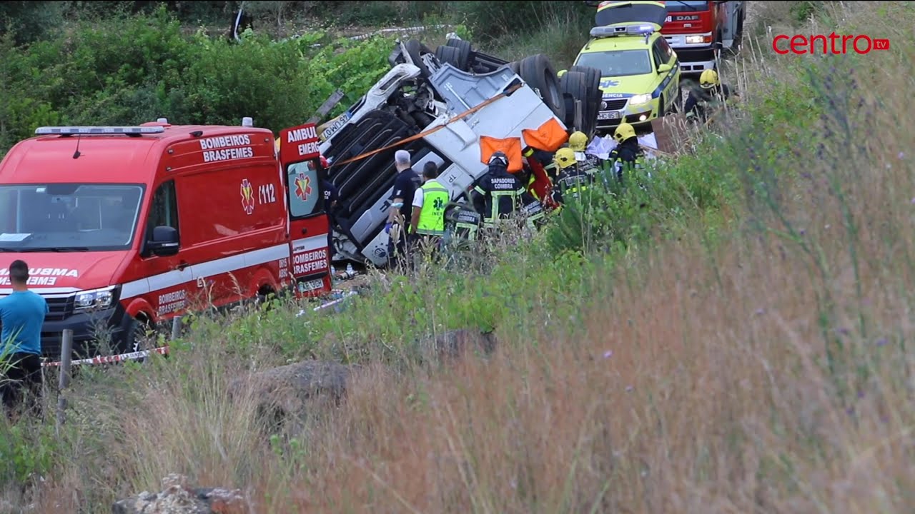 Vítima mortal num despiste de um camião no IP3