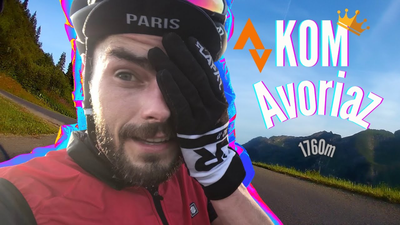 KOM in the french Alps (2/3) : Col de la joux verte full gazzz ! How to Descent Safe???