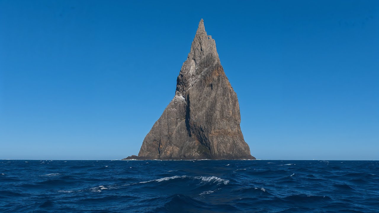 Why Ball's Pyramid is The SCARIEST Climb In The Pacific Ocean