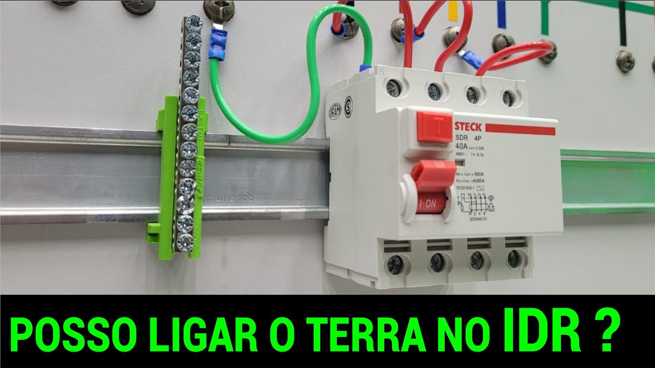 POSSO LIGAR O TERRA NO IDR?