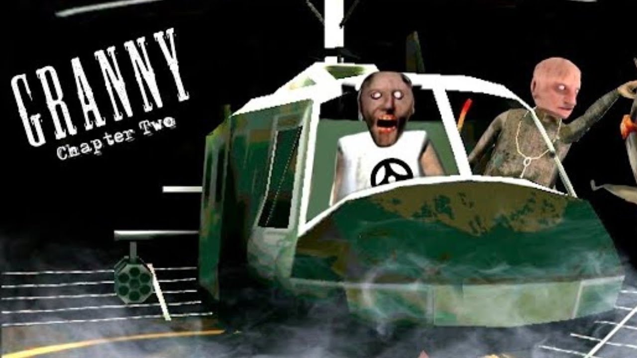 Granny chapter 2 Helicopter escape 