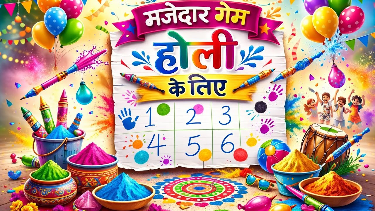 Holi special game#kittyparty#lucky#masti#fun#enjoy#foryou 