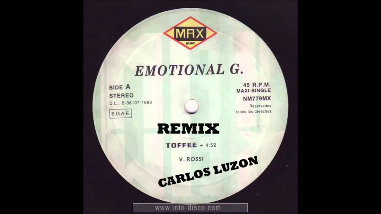 EMOTIONAL G  - TOFFEE (Luzón Remix)