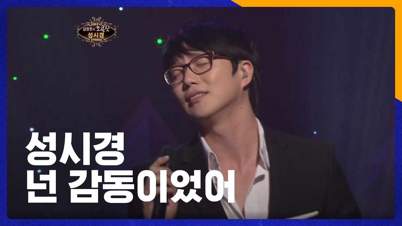 성시경 - 넌 감동이었어