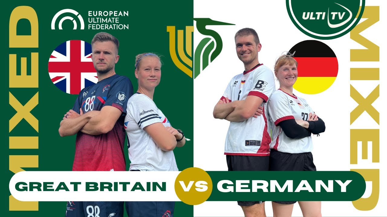 Germany vs Great Britain — MIXED Power Pool — European Ultimate Championships #EUC2023