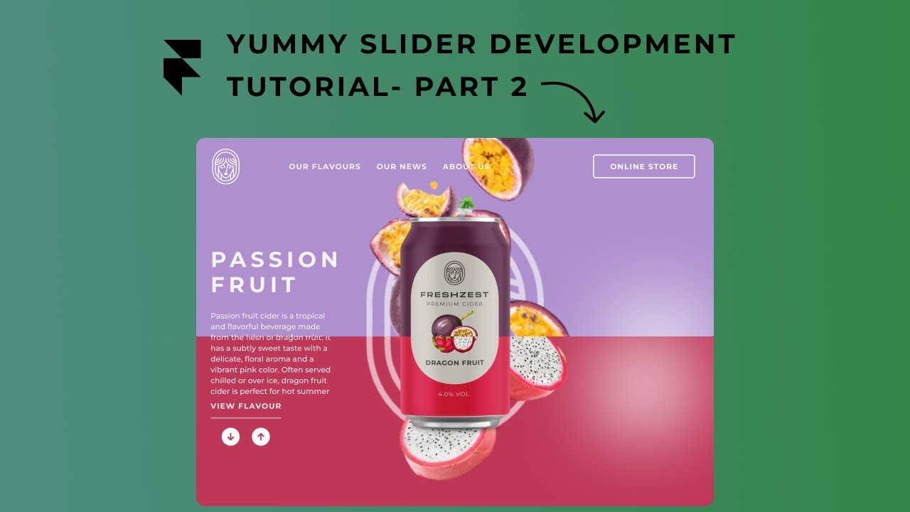 Yummy Slider Framer Development Tutorial + (Free Files)