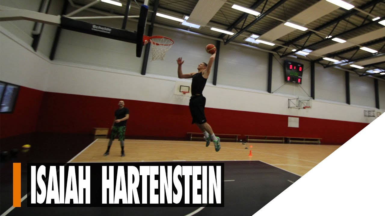 Isaiah Hartenstein Basketball Workout with Coach Paul Gudde