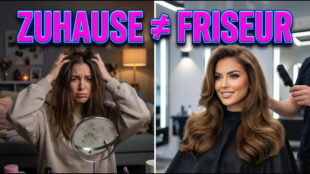 Warum deine Haare zu Hause nie so aussehen wie beim Friseur