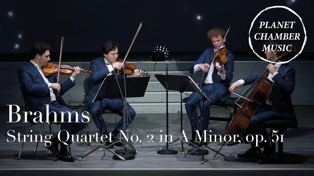 Johannes Brahms: String Quartet No. 2 in A minor, op. 51 / Schumann Quartett