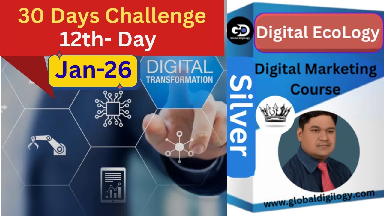 12th day Digital Marketing Website Creation & Development Jan-26 (20/01/2026) #digitalmarketing