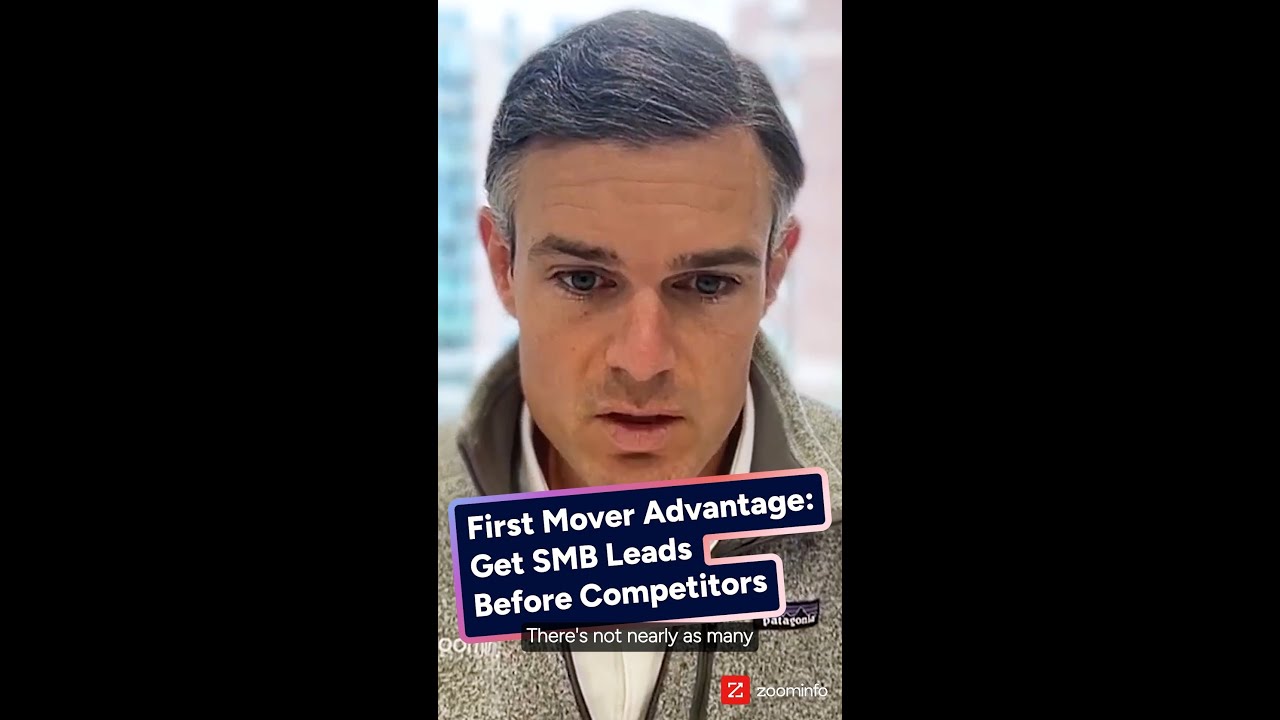 Unlocking SMB Growth with First-Mover Data | James Roth, CRO