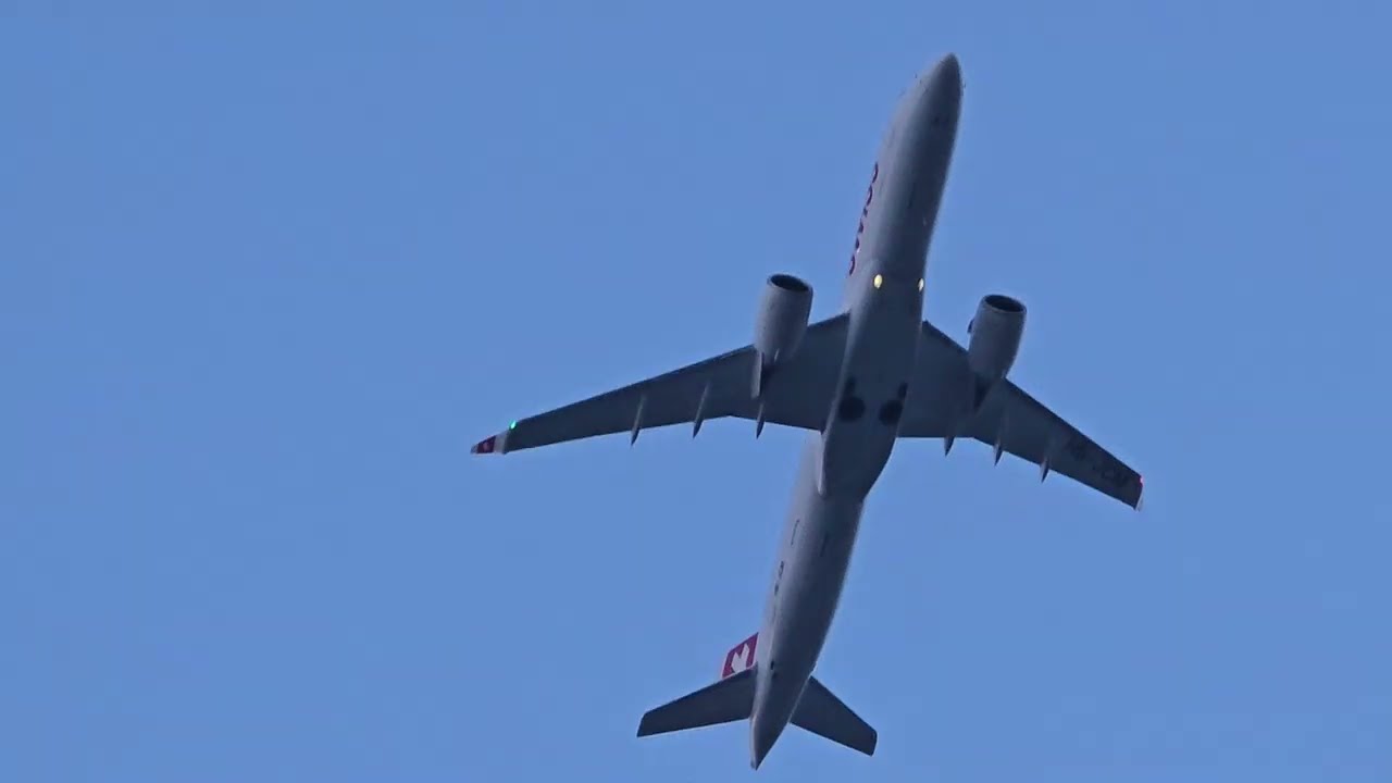 Condições Extremas: Aviões Gigantes Enfrentam Ventos Fortes em Lisboa