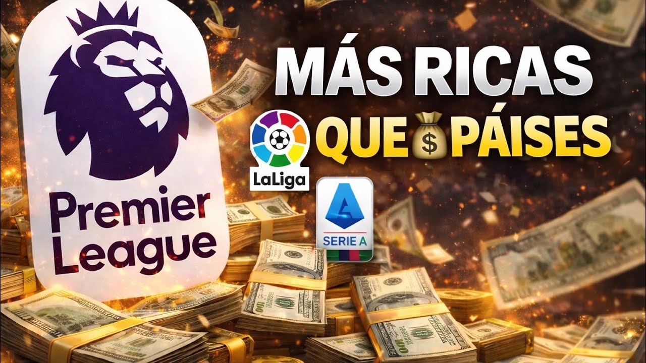 LAS 10 LIGAS DE FÚTBOL MÁS CARAS DEL MUNDO💸🌎