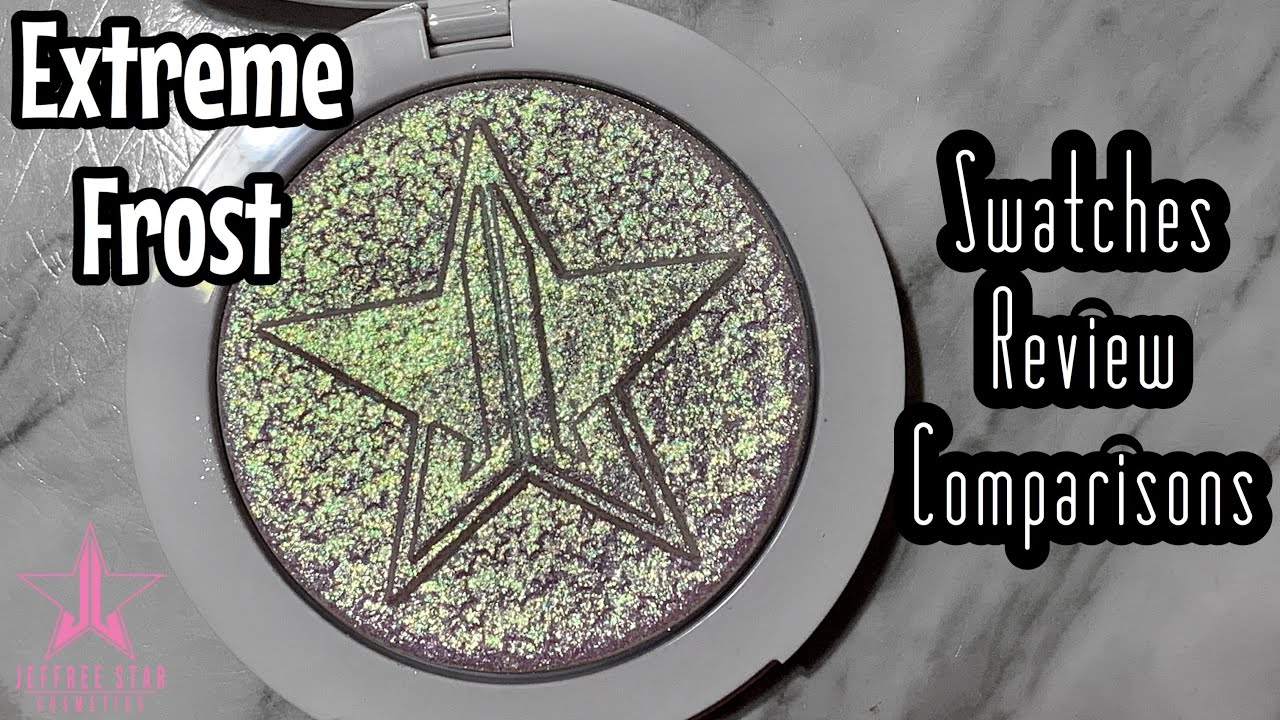 Jeffree Star EXTREME FROST | Swatches & Review | Sour Ice Extreme Frost