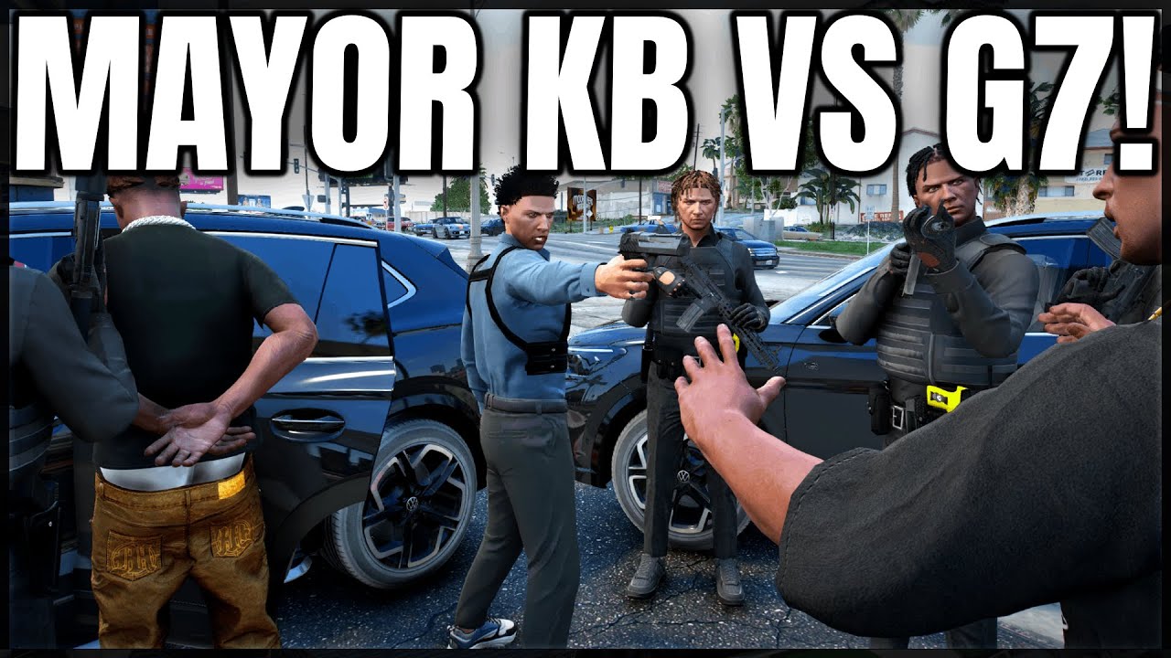 Mayor KB vs G7! | GTA RP | GrizzleyWorld Chiraq
