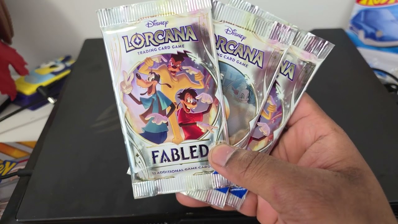Disney Lorcana Collector Starter Set | Disney Lorcana Fabled | JusttJoshing
