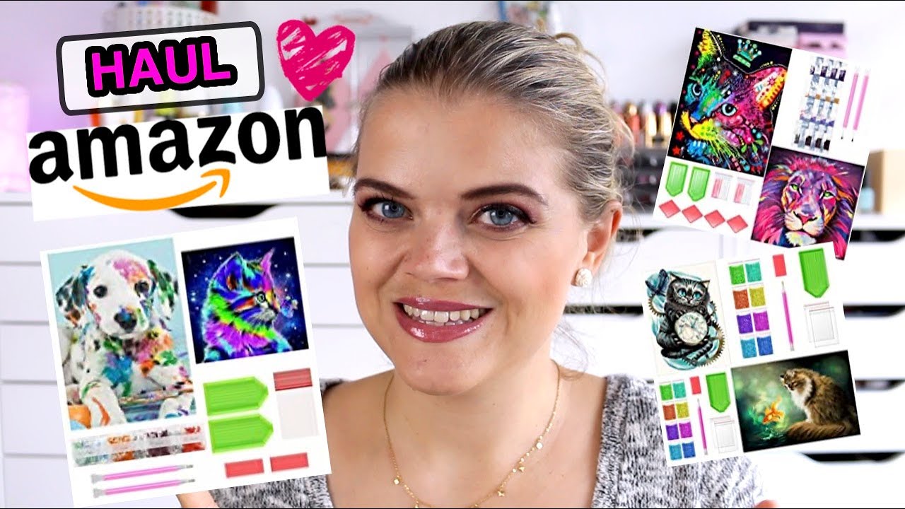 Günstige Diamond Paintings von Amazon Haul 💎💞
