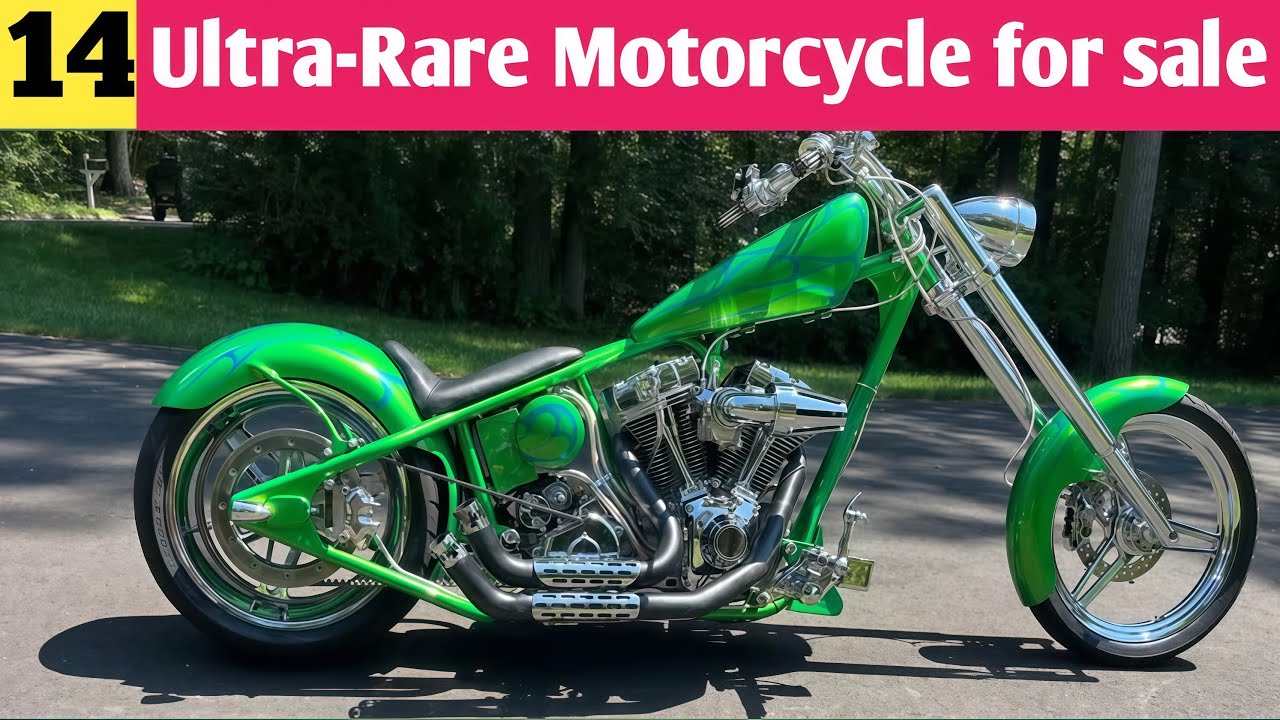 15 Rare Motorcycles for Sale &ndash; From Classics to Modern Legends