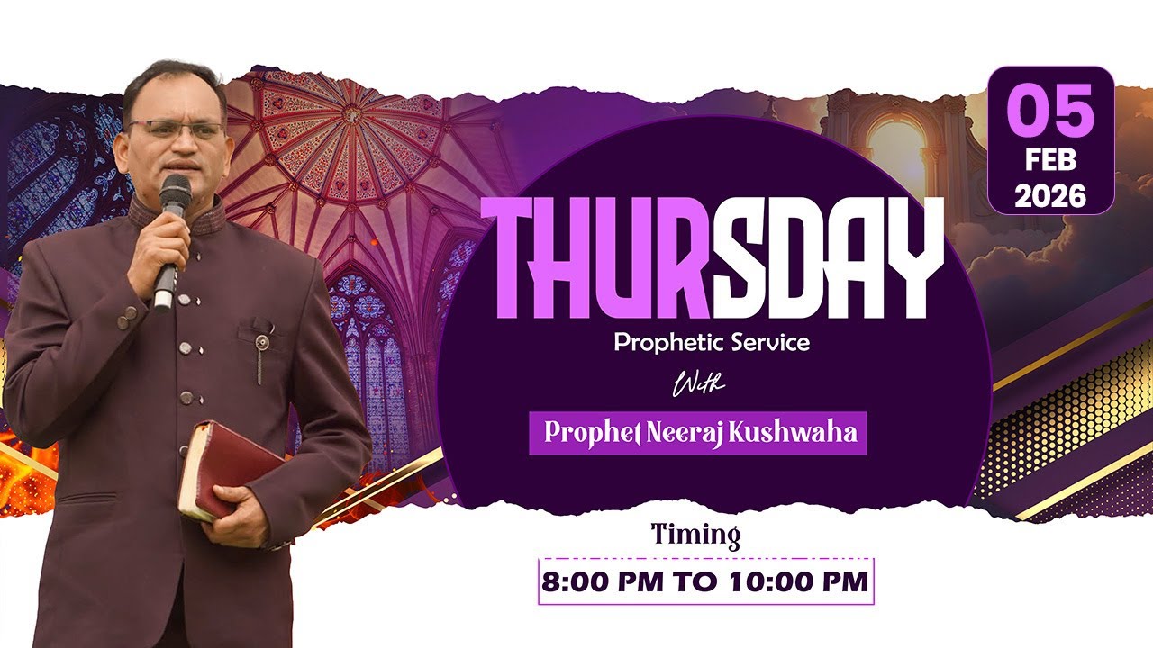 Thursday Prophetic Service | Prophet Neeraj Kushwaha