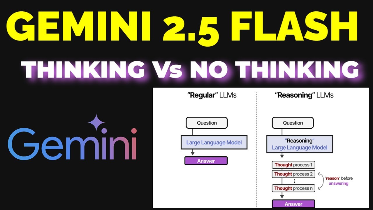 Gemini 2.5 Flash Thinking vs  Non Thinking  Mode - You will be surprised !!