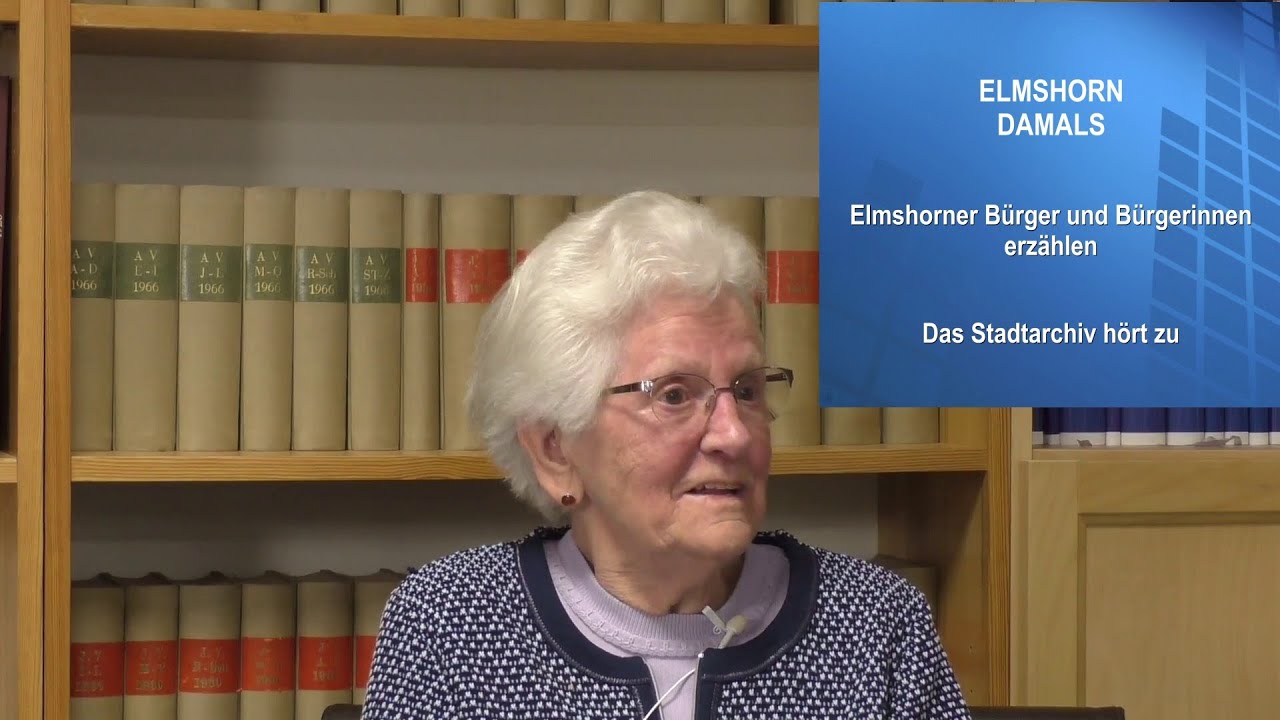 Elmshorn damals: Zeitzeugin Gerda Reimer