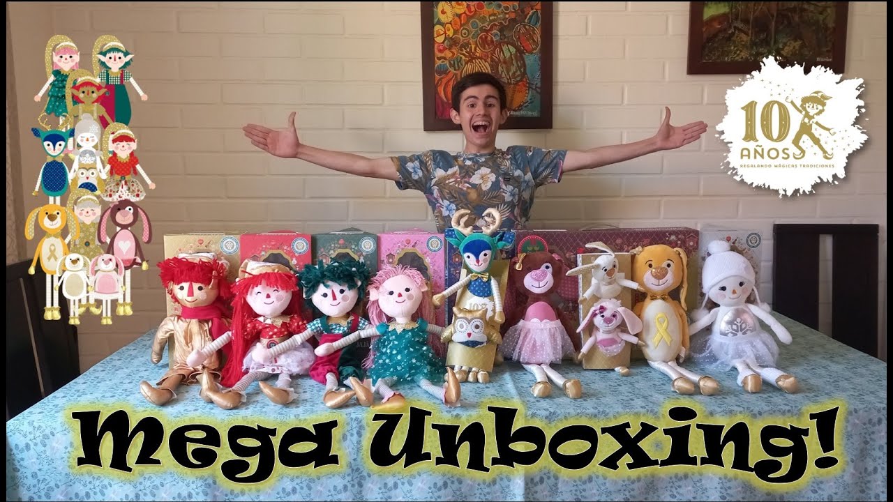 Mega Unboxing de los Duendes M&aacute;gicos 2022!